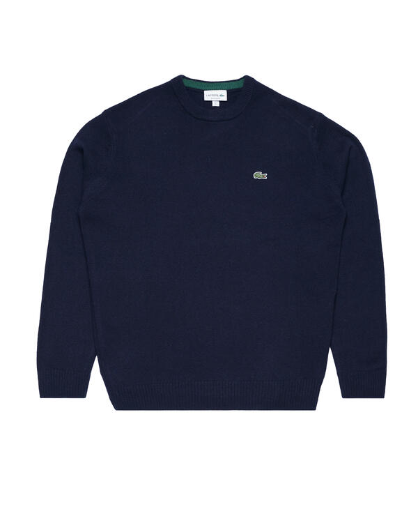 Lacoste sweater 2025 navy blue